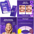Purple Teeth Whitening Strips
